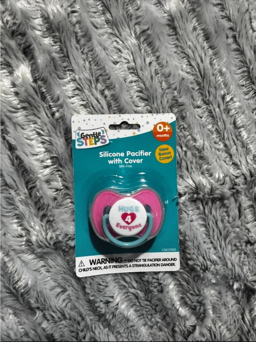Pink Silicone Pacifier (4) and bottles (4)